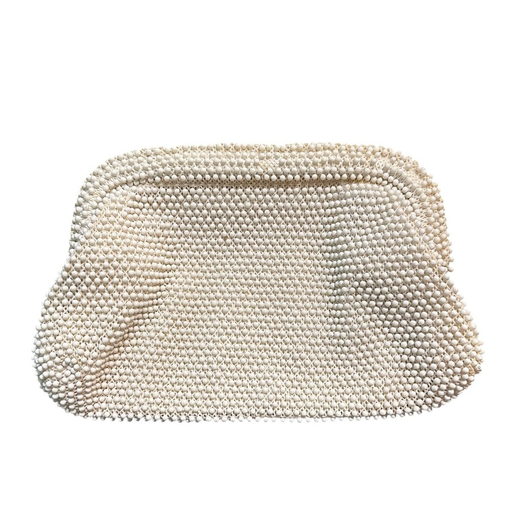 Vintage 50s bead bag, o/s